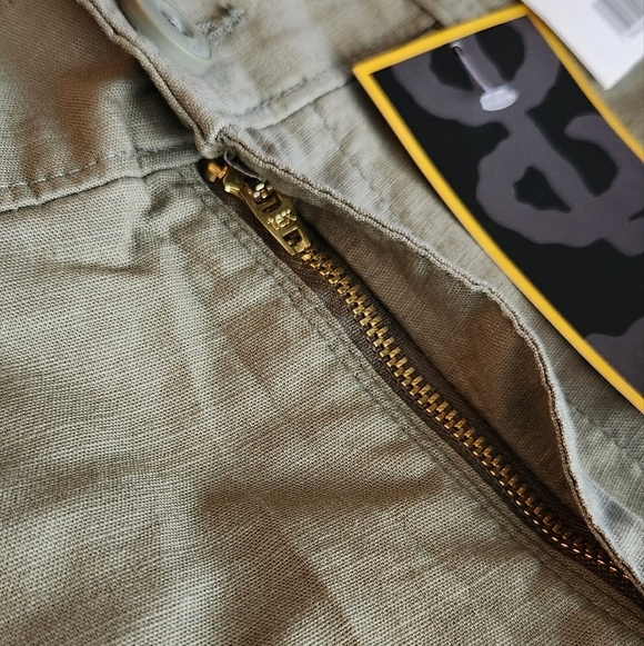 🩳 Lee Women’s Olive Green Shorts – Size 14, NWT, Comfort Waistband, 6” Inseam - Picture 12 of 12